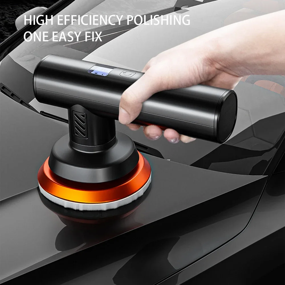 4000mah Cordless Buffer Polisher Portable Polishing Machine for Car Detailing Auto Polish Waxing Machine  car accessories