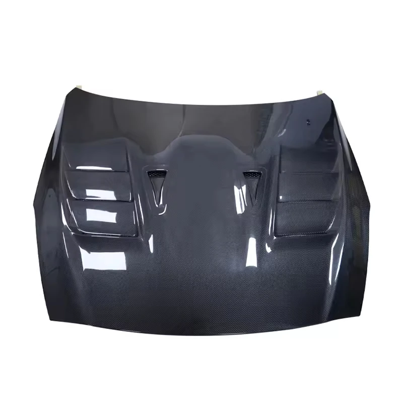 

Vented Forged Car Carbon Fiber Fibre Front Engine Bonnet Hood For Nissan 370Z Sport Coupe,After actual vehicle installation