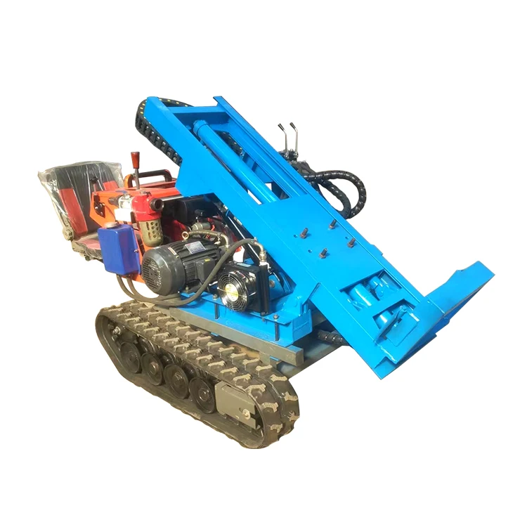 Crawler Mounted Hydraulic Water Well Drilling Rig Machine for Water Wells 100m