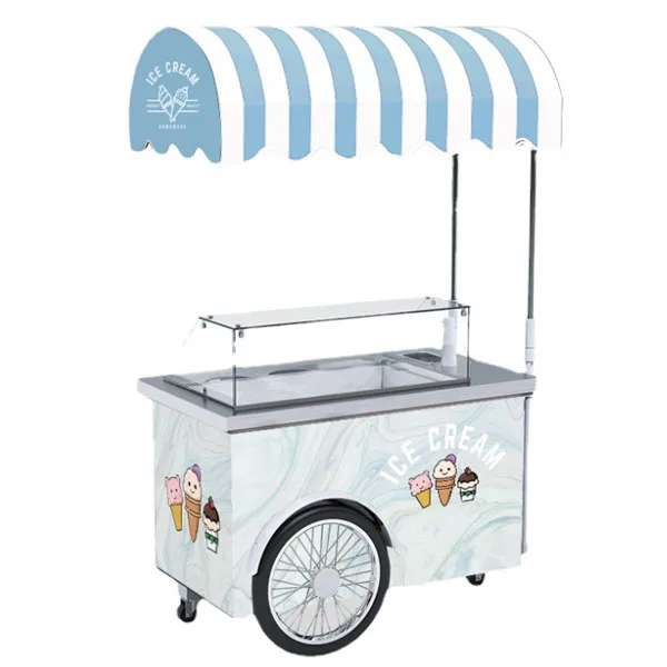 Ice Cream Push Carts/ice cream trolley/ice cream cart food cart