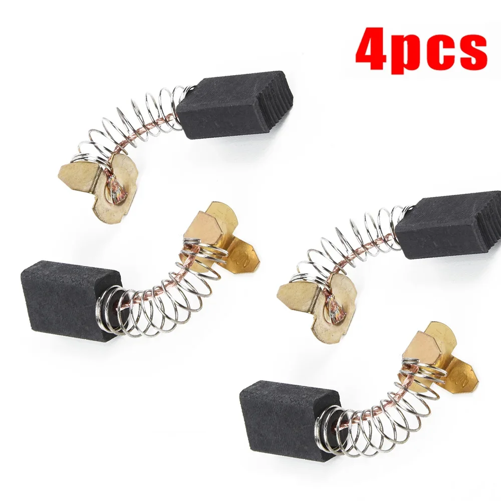 

4PCS Carbon Brushes Universal Motor Carbon Brushes For Generic Electric Drill Angle Grinder Power Tool Accessories