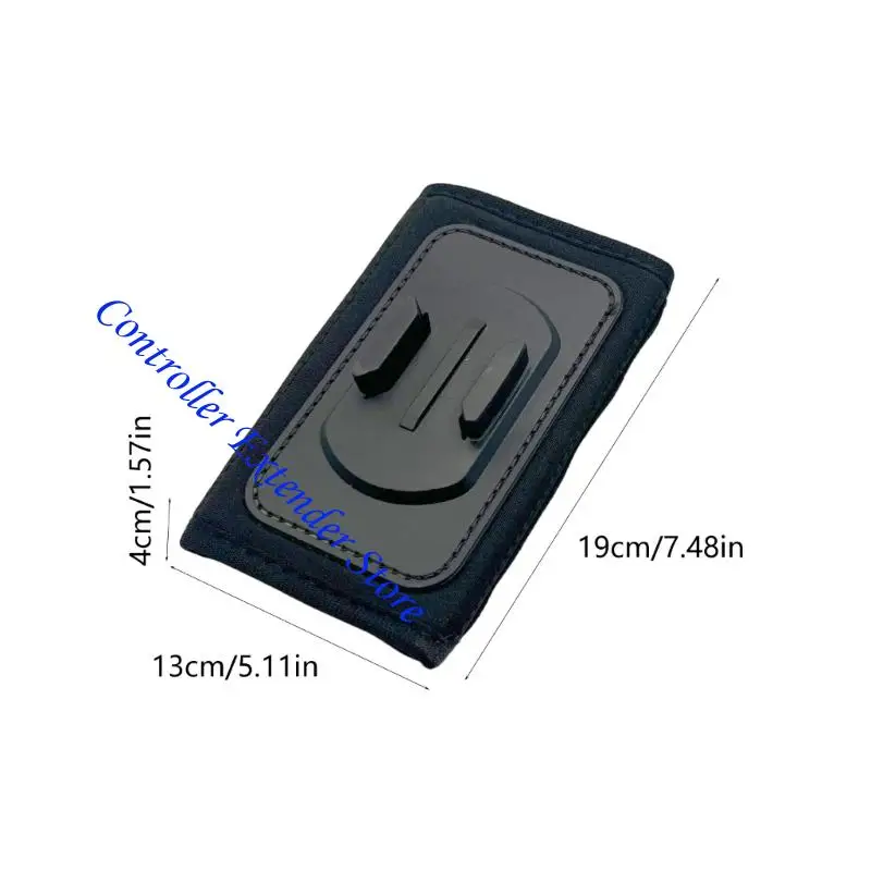 N84B Shoulder Mount Bracket For Sports Cameras Includes Rotating Adapter & 1/4 Screw