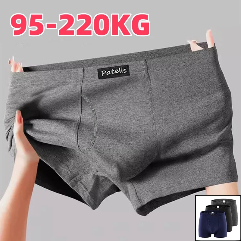 

Plus Size Boxer Shorts for Men Underwear 6xl 7xl 8xl Breathable Male Underpants 95-220kg Homme Boxershorts Soft Panties Clothes