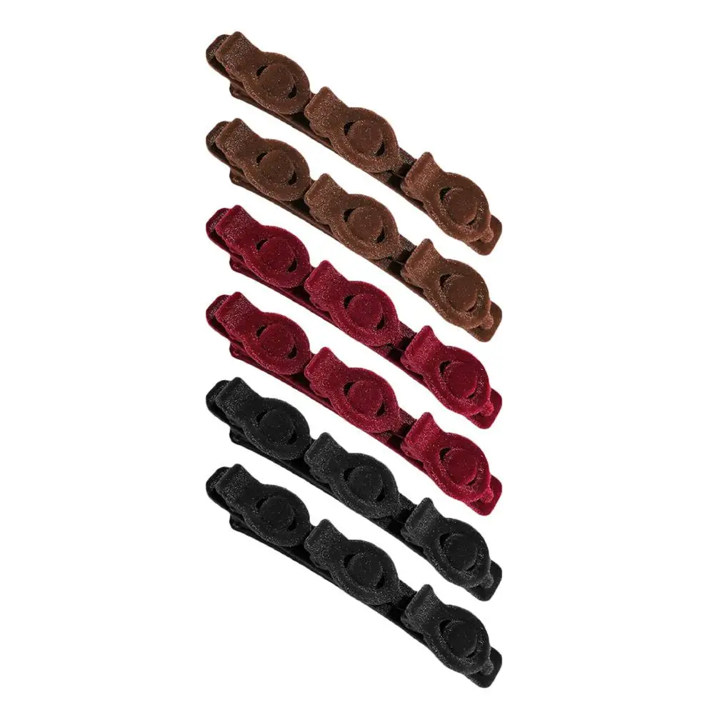 

Elegant Barrettes Women Temperament Ponytail Hairpin Hair Clip Girls Black Red Ribbon Hair Clip Fashion Hair Accessories