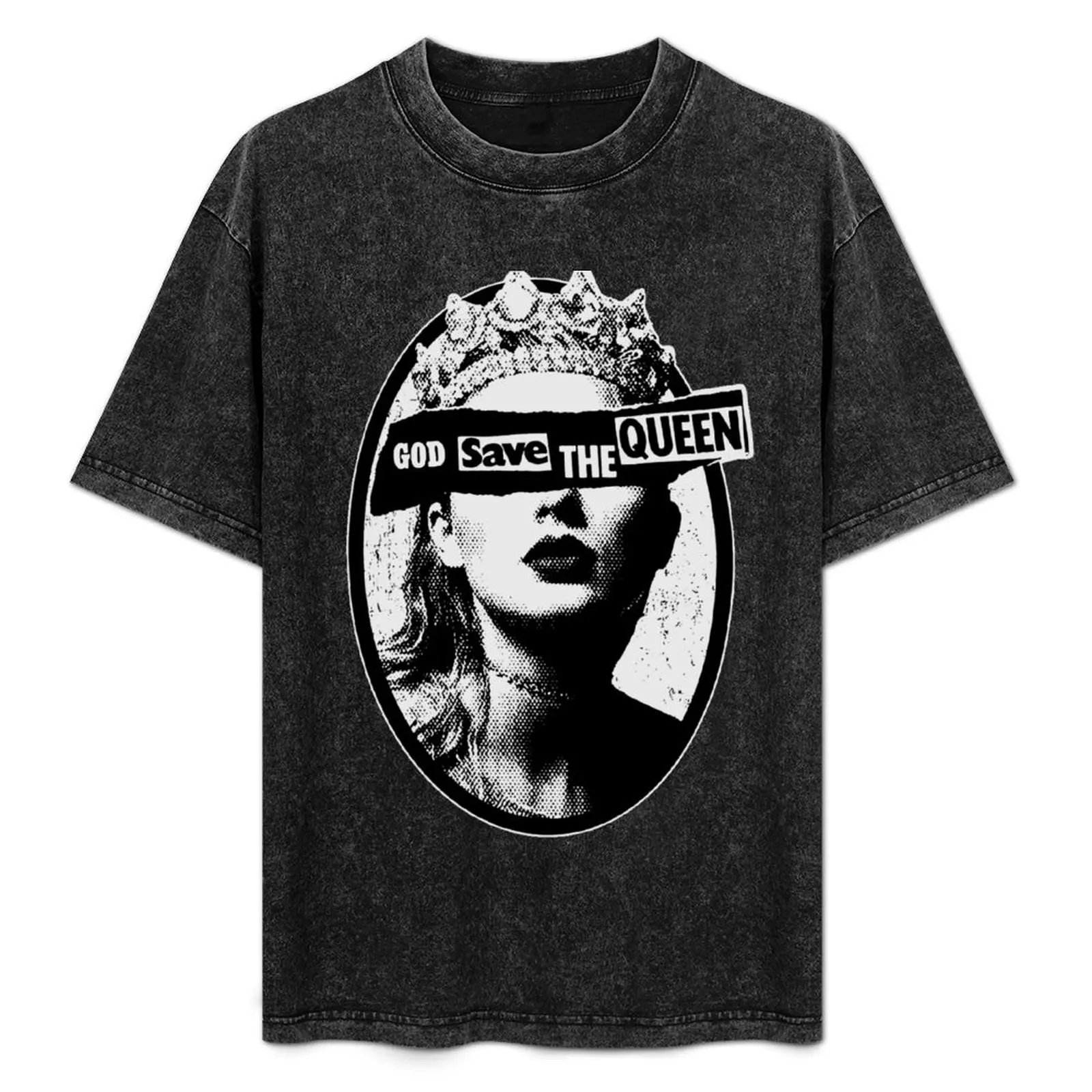 

T.S Save the Queen T-Shirt street wear plus size clothes topping Men's cotton t-shirt