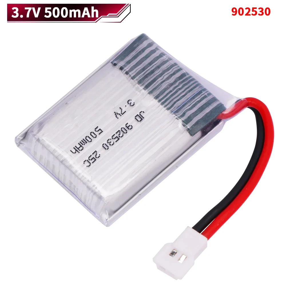 25C 902530 500mAh 3.7V LiPo Battery and charger For Wltoys V931 F949 XK K123 6Ch RC Helicopter high quality lipo battery