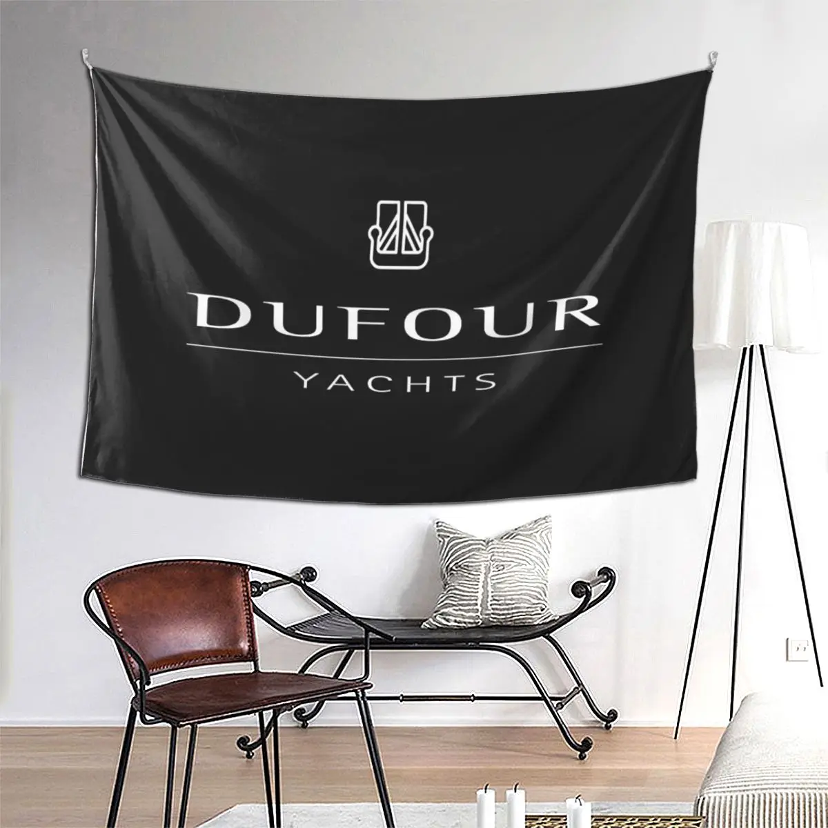 

Dufour Yacht Tapestry Funny Wall Hanging Aesthetic Home Decor Tapestries for Living Room Bedroom Dorm Room
