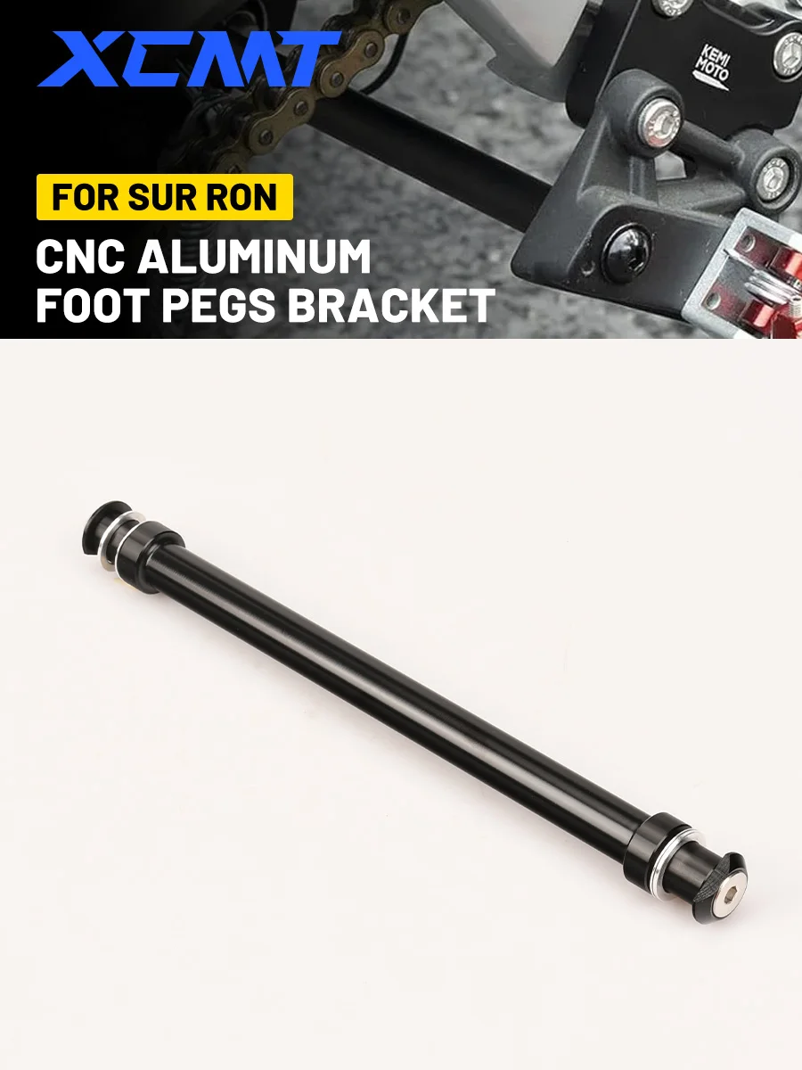 AliExpress XCMT Foot Pegs Bracket Motorcycle CNC Footbracket Foot Brace Lever For Sur-Ron Surron Lightbee Light Bee X S Electric Bike Moto Parts