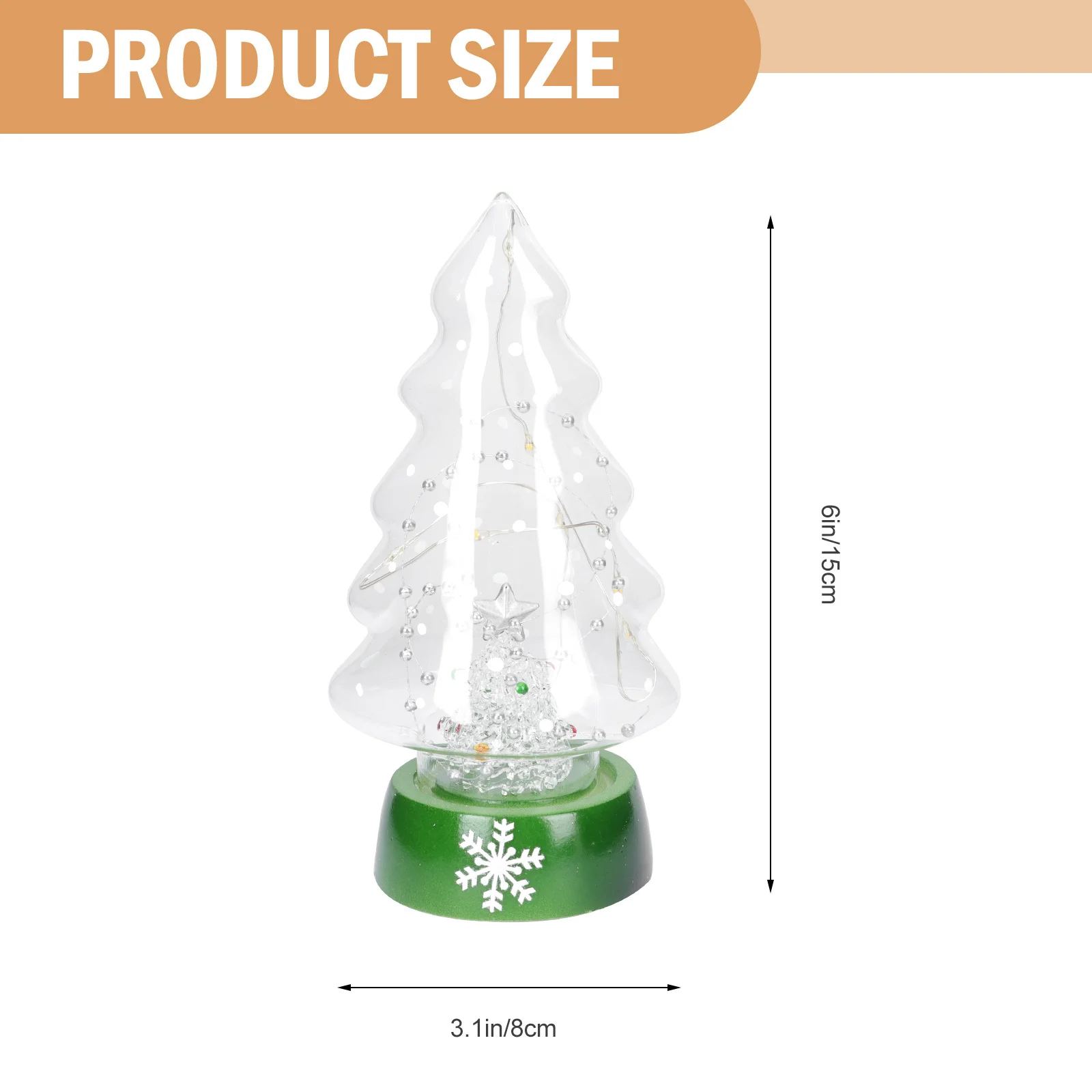 1 قطعة ديكور سطح المكتب مصباح صغير قسط الزجاج الدافئة ضوء زخرفة لغرفة النوم الزجاج ليلة مصباح فريد ديكور المنزل ضوء الليل الصغير #5