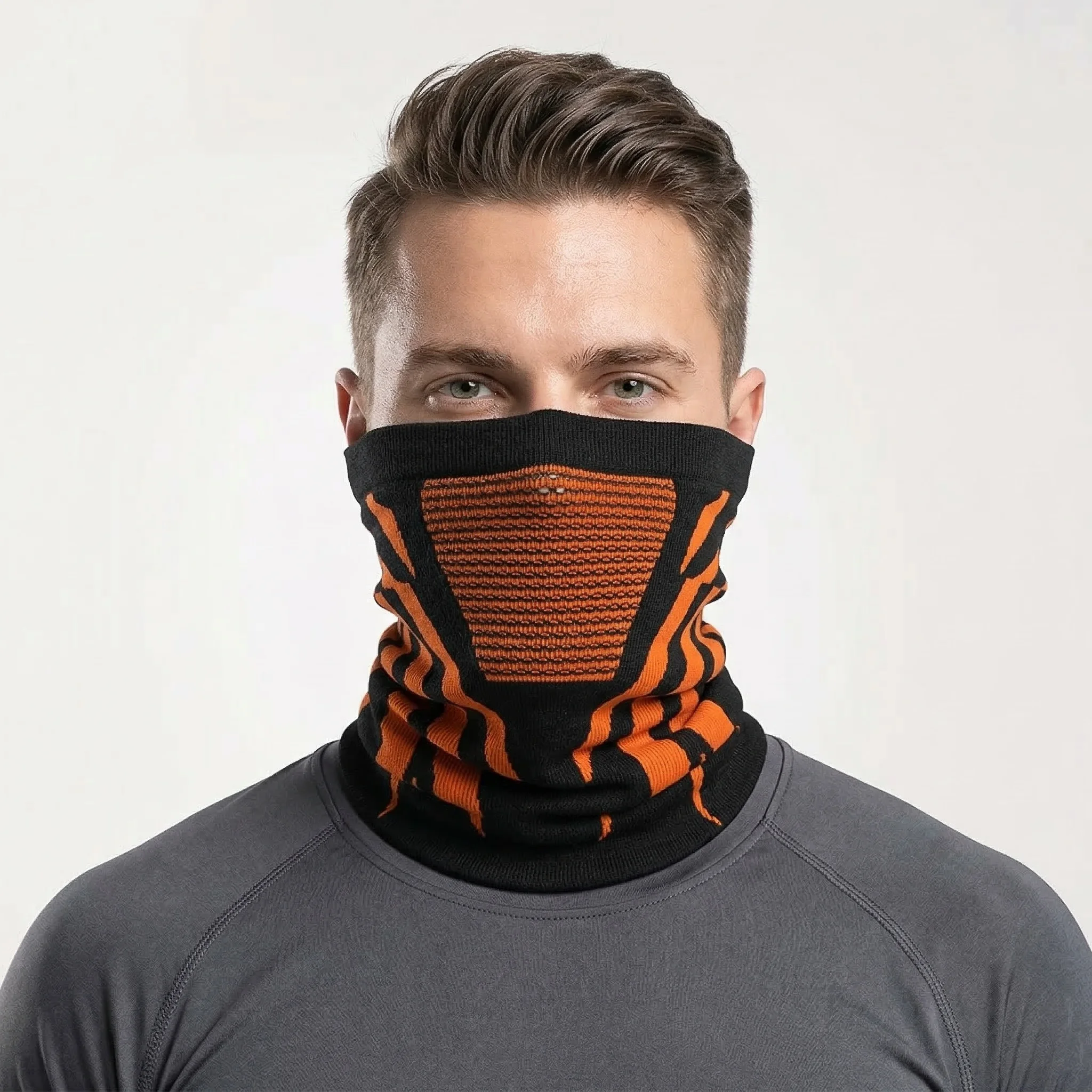1 Stück/2 Stück/3 Stück Winddichte Warme Halbgesichtsmaske Schal Unisex Laufmaske Radfahrmaske Skimaske Elastische Atmungsaktive Fahrrad- und Motorradmaske – Detail 29