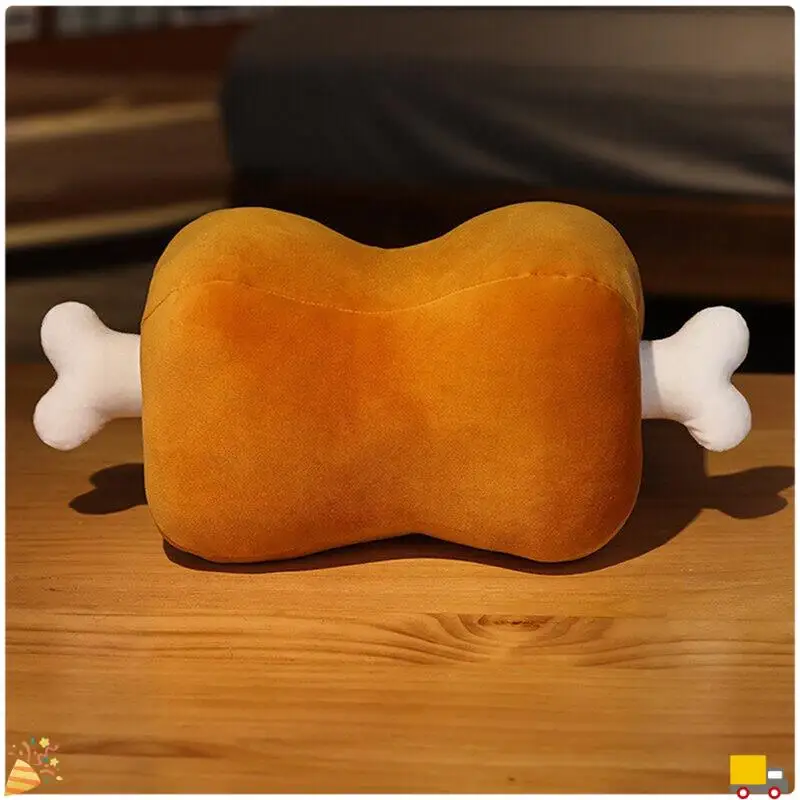 고기 뼈 베개 재미 있은 낮잠 베개 시뮬레이션 큰 닭 다리 플러시 장난감 소년과 소녀 인형 선물