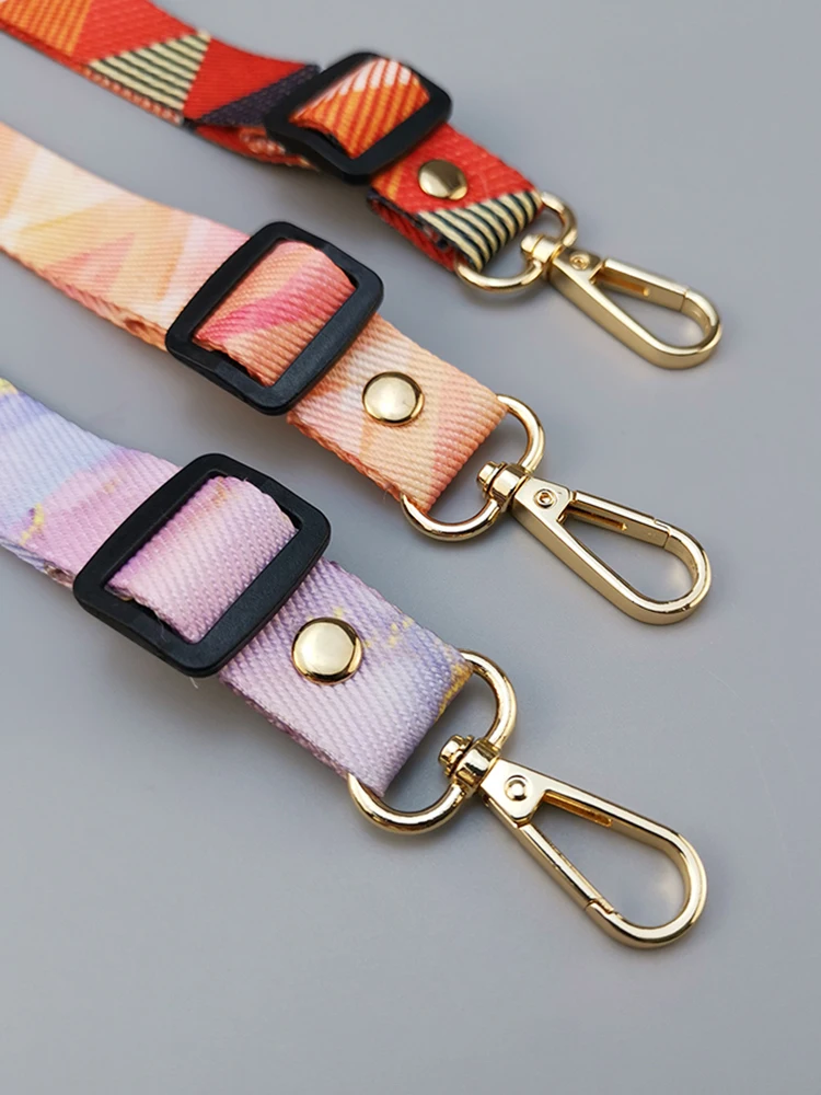 Marble Pattern Universal Adjustable Crossbody Cell Phone Lanyard Neckband Strap Rope Anti-Lost Phone Lanyards With Gasket Clip