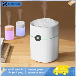 K5 Air Humidifier With Led Light Portable Mini USB Aroma Diffuser With Cool Mist For Bedroom Home Car Plant Purifier Humificador