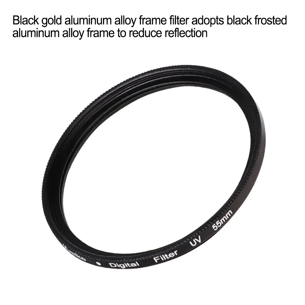 Camera Lens Filter 37MM 40.5MM 43MM 46MM 49MM 52MM Lightdow Macro Close Up UV Digital Lens Filter Protector For Camera