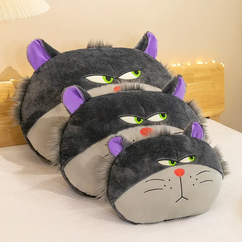 40/50/60CM Kawaii Large Lucifer the cat Cute pillow.Soft but not easily deformed.Boy's gift.Girl gift.holiday gift.birthday gift