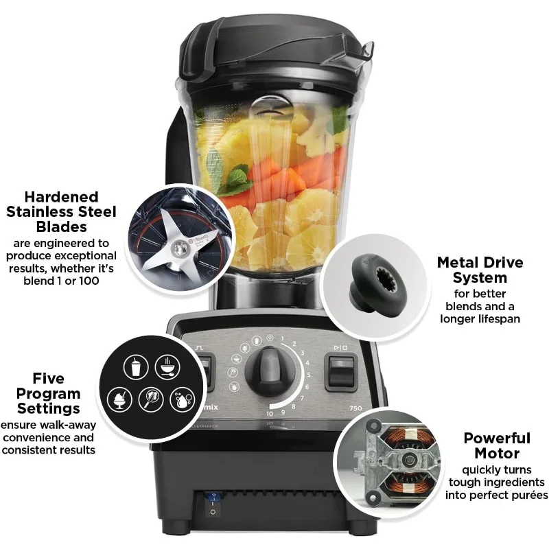 Vitamix Propel Series 750 Blender,Black