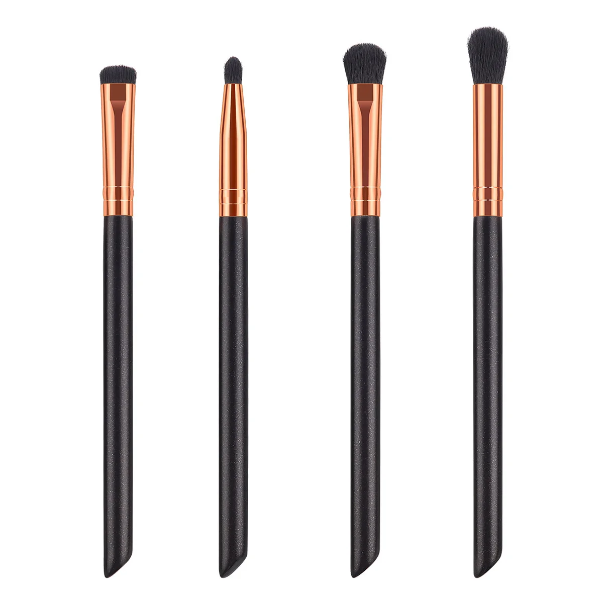 4 قطع فرشاة لمكياج العيون وأحمر الخدود ومستحضرات التجميل وبودرة الوجه وكريم النساء #6