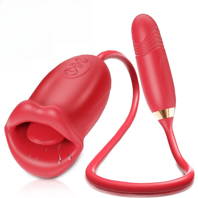 Bionic Oral Design Multi-mode Vibration Massager Soft Touch Intimate Care Device For Ladies