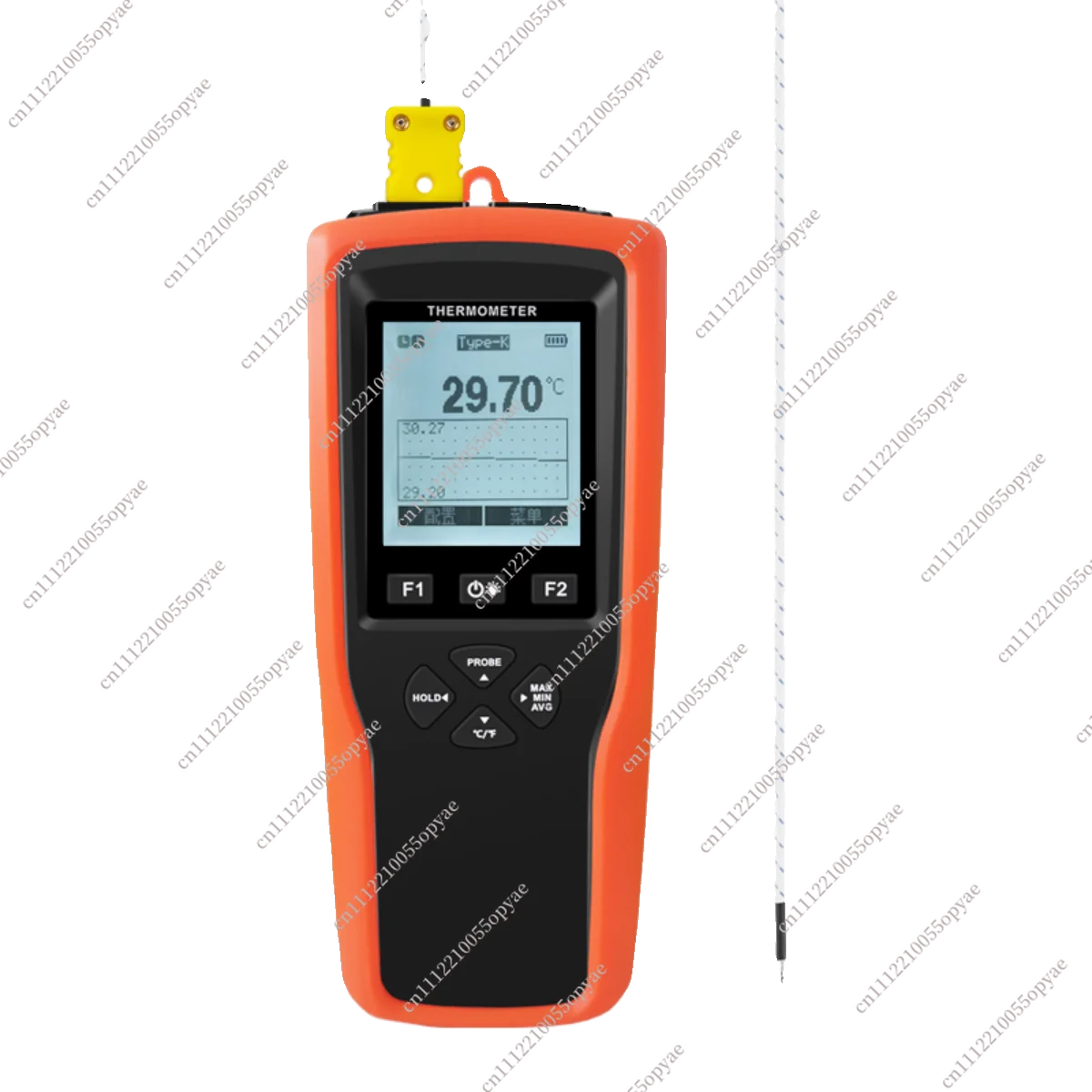 Precision Self-Weight Surface Thermocouple Temperature Sensor Probe for Calibration, Fast Response Temperature Sensing Wire