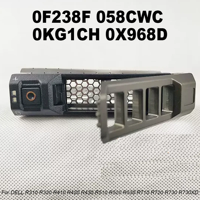 Suporte para Bandejas 3.5 0F238F 058CWC 0KG1CH 0X968D para DELL R310 R320 R410 R420 R430 R510 R520 R530 R710 R720 R730 R730XD X968D KG1CH
