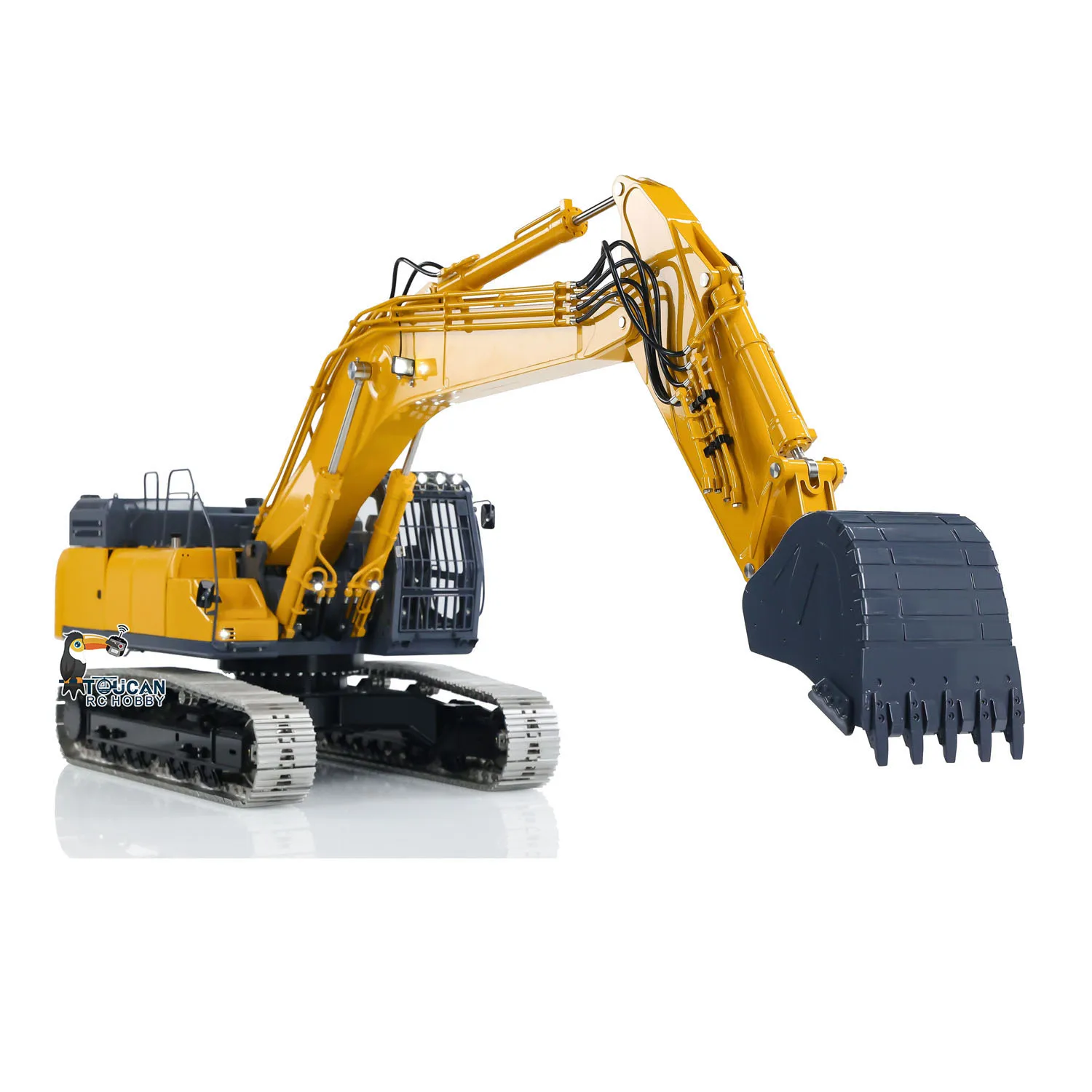 LESU SK500 1/14 Metal Hydraulic RC Excavator RTR Remote Control Digger Engineer Vehicles RC Toys Painted Assembled Model