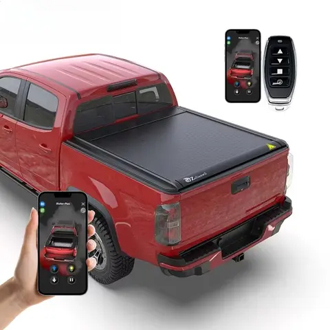 Truck Tonneau Cover Electric Retractable Crew Cover Bed for chevy Colorado 2022- 2024 Silverado Sierra 1500