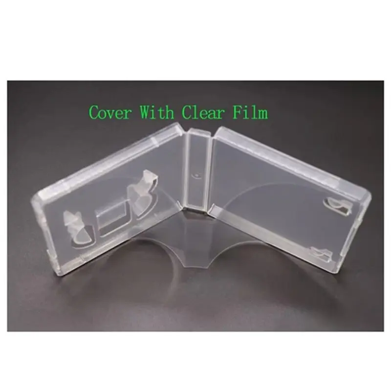 B27B 10Pcs USB Flash Drive Boxes Protector Transparent Clear Storage Case