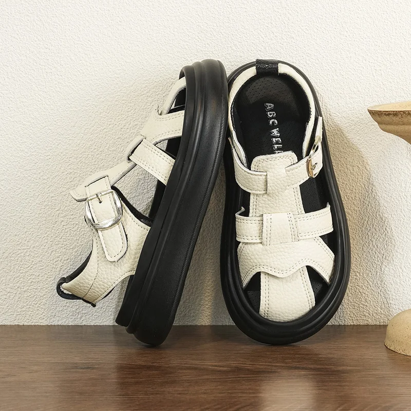 

Soft Buffer Children Summer Sandals Breathable Fatigue Relief Daily Outdoor Walking Playing Shoes
