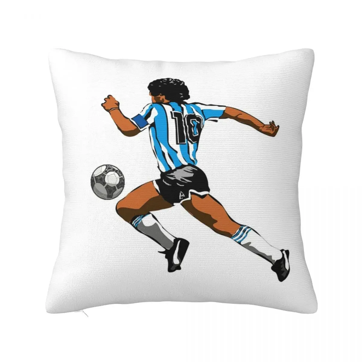 غطاء وسادة مربع لكرة القدم الأرجنتين من El Diego 41 Maradona غطاء وسادة ديكور مريح للأريكة المنزلية #1