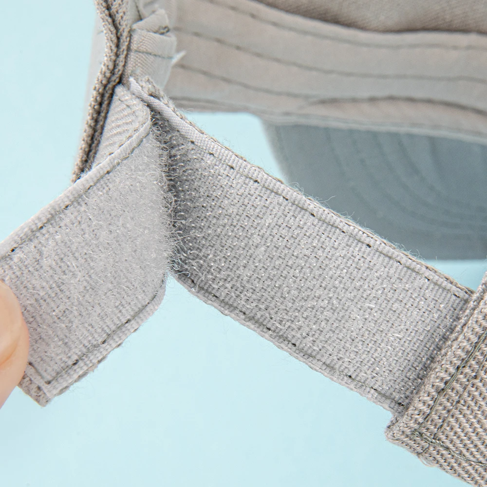 Baumwoll-Sonnenblende für Damen und Herren – Verstellbare Baseballkappe mit offenem Oberteil für Sport, Laufen, Golf, Strand – Mehrere leuchtende Farben – Detail 20
