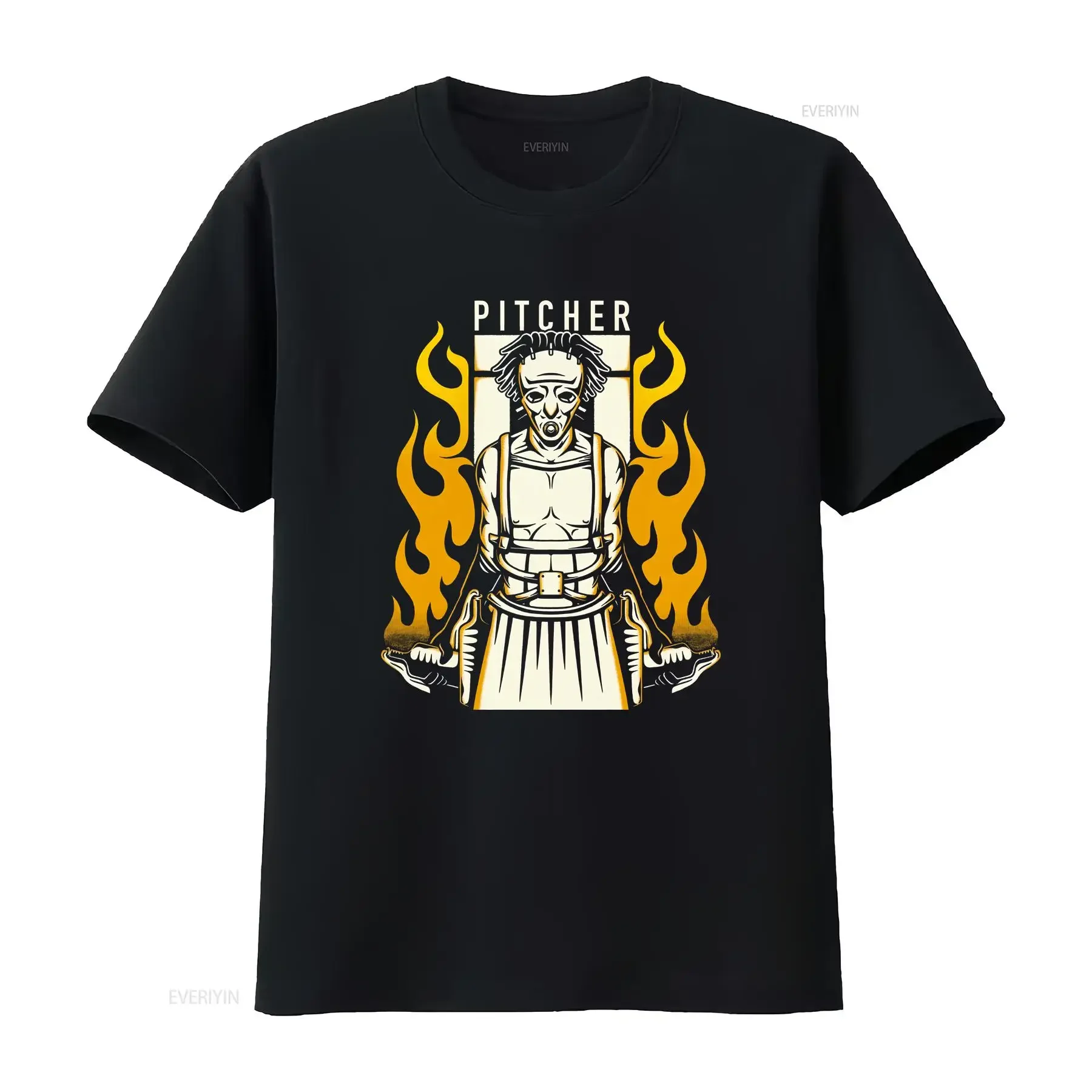 The Pitcher Ex Pop T shirt Outlast Trials Video Game Project Breach Lupara Molotovs Gaming vintage Washed Soft Stylish