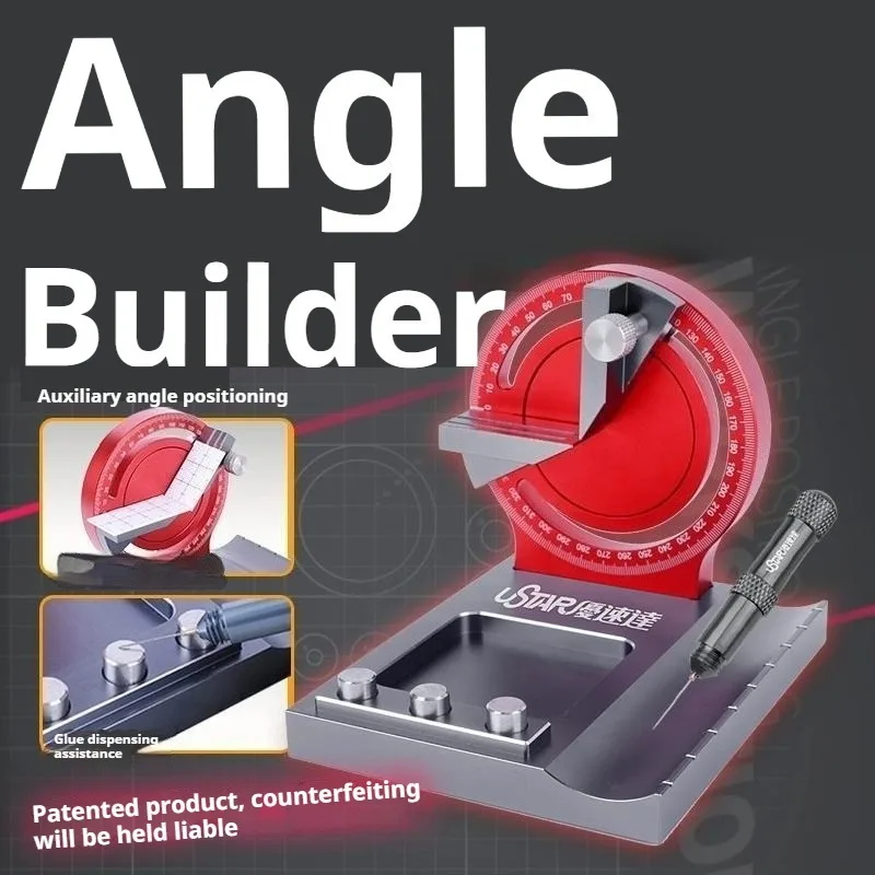 Angle Positioning Workstation Precision Model Building Jig Multifunctional Scale Model Gundam Assembly Glue Application Aid Tool