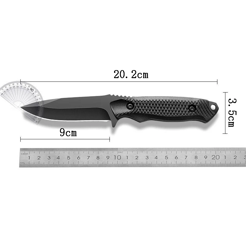 Outdoor Multipurpose Knife Personal Utility Knife High Hardness Integrated Dragon Bone Design Portable Survival Tool Men's gifts image 6