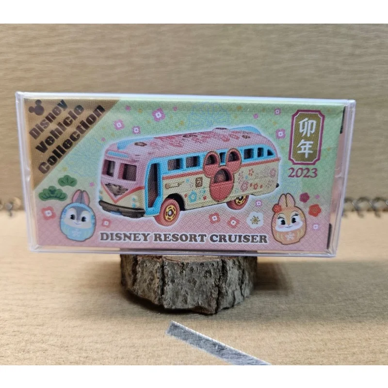 Spot Goods Takara Tomy Authentic Alloy Car Tokyo Disneyland Bus Model Collect Ornament Car Alloy Toys Motor Vehicle Kid Toy Gift