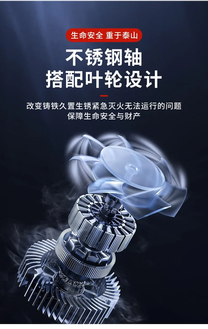 أسلاك الفولاذ المقاوم للصدأ خط الأنابيب الأفقية مضخة الطرد المركزي معزز الحريق المضادة للتآكل غلاية الماء الساخن تعميم الطرد المركزي #4