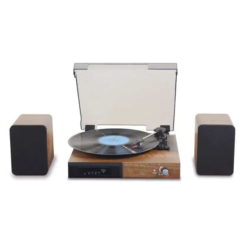 

Speaker Bluetooth phonograph, retro vinyl record player, simple record player