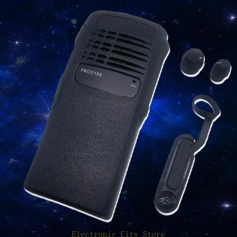 Przednia obudowa obudowa zgina zamienniki kablowe dla Pro5150 HT750 Walkietalkie Radio HU8D