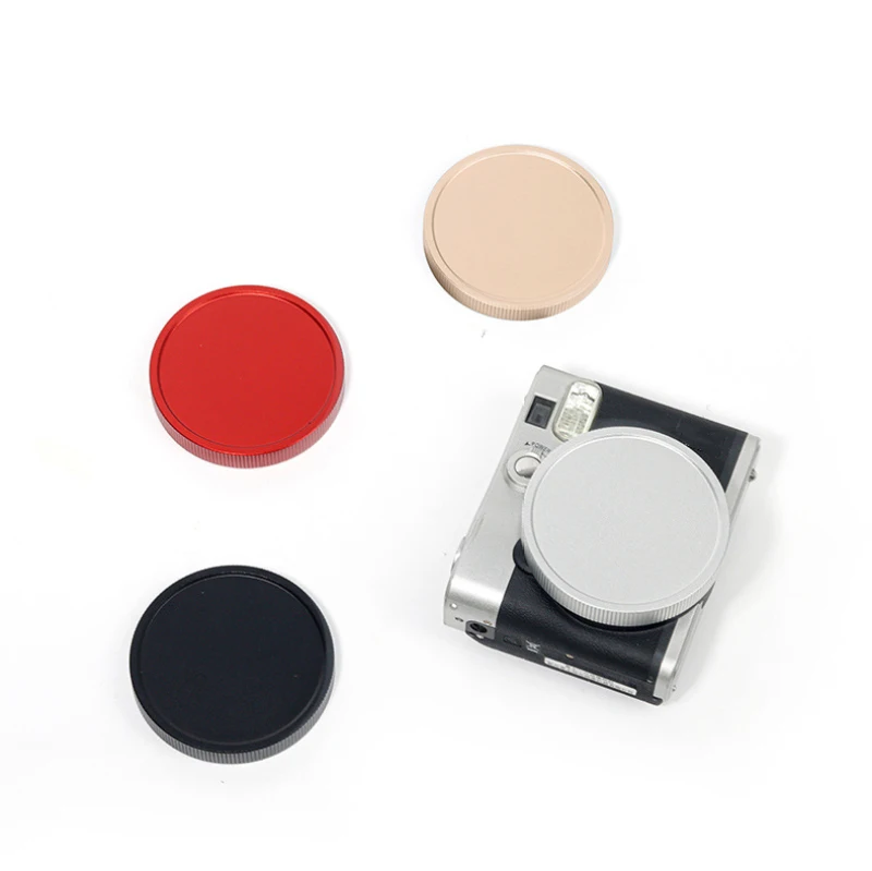 

For Instax Mini 90 Camera Lens Cap Dustproof Waterproof Aluminum Alloy Protective Cover