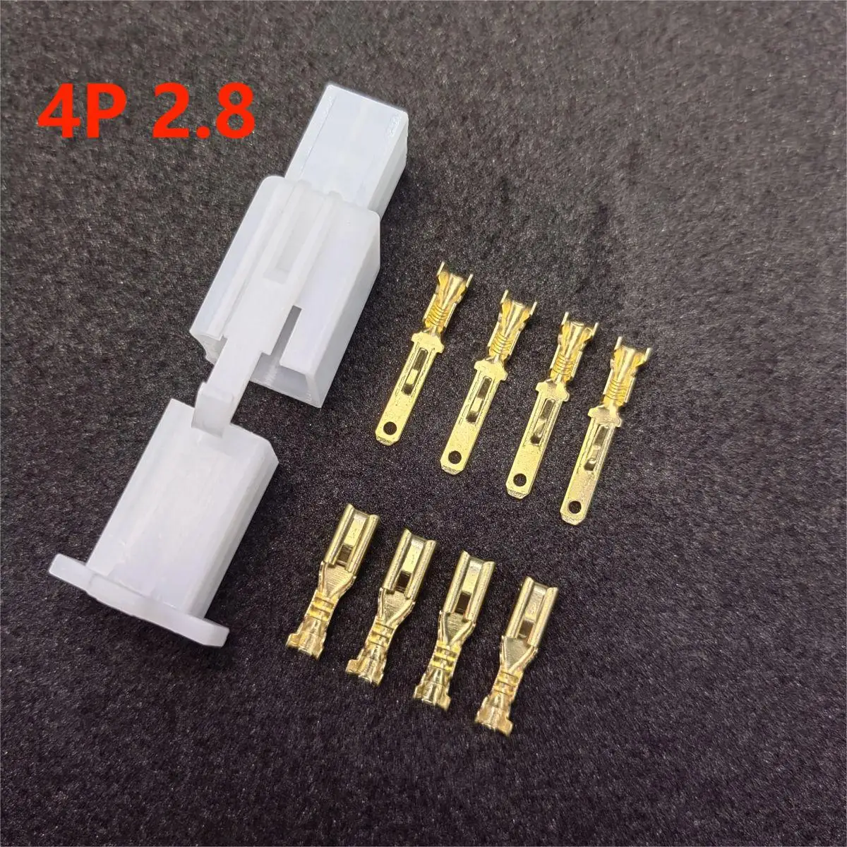 2.8mm 1P 2P 3P 4P 6P 9P Automotive Quick connection Electrical Wire Connector Male Female Cable Terminal Plug Kits Motorcycle