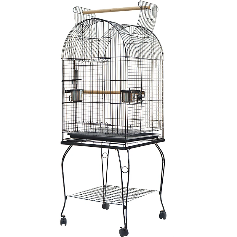 

parrot cage peony tiger skin special bird's nest luxury splash-proof bird cage factory direct sales