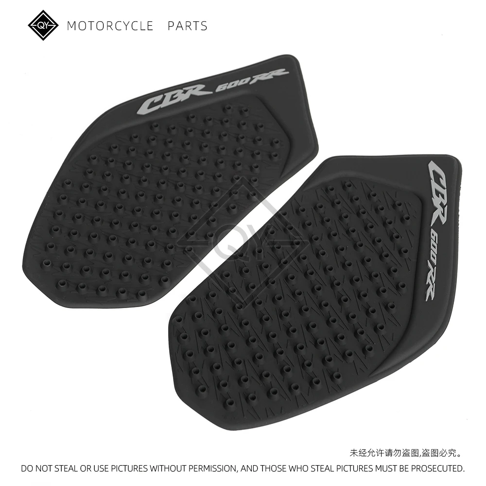 

Мотоциклетная противоскользящая наклейка, тяговая накладка на бак, боковая защита коленей для HONDA CBR 600RR 2003 2004 2005 2006 CBR600RR F5