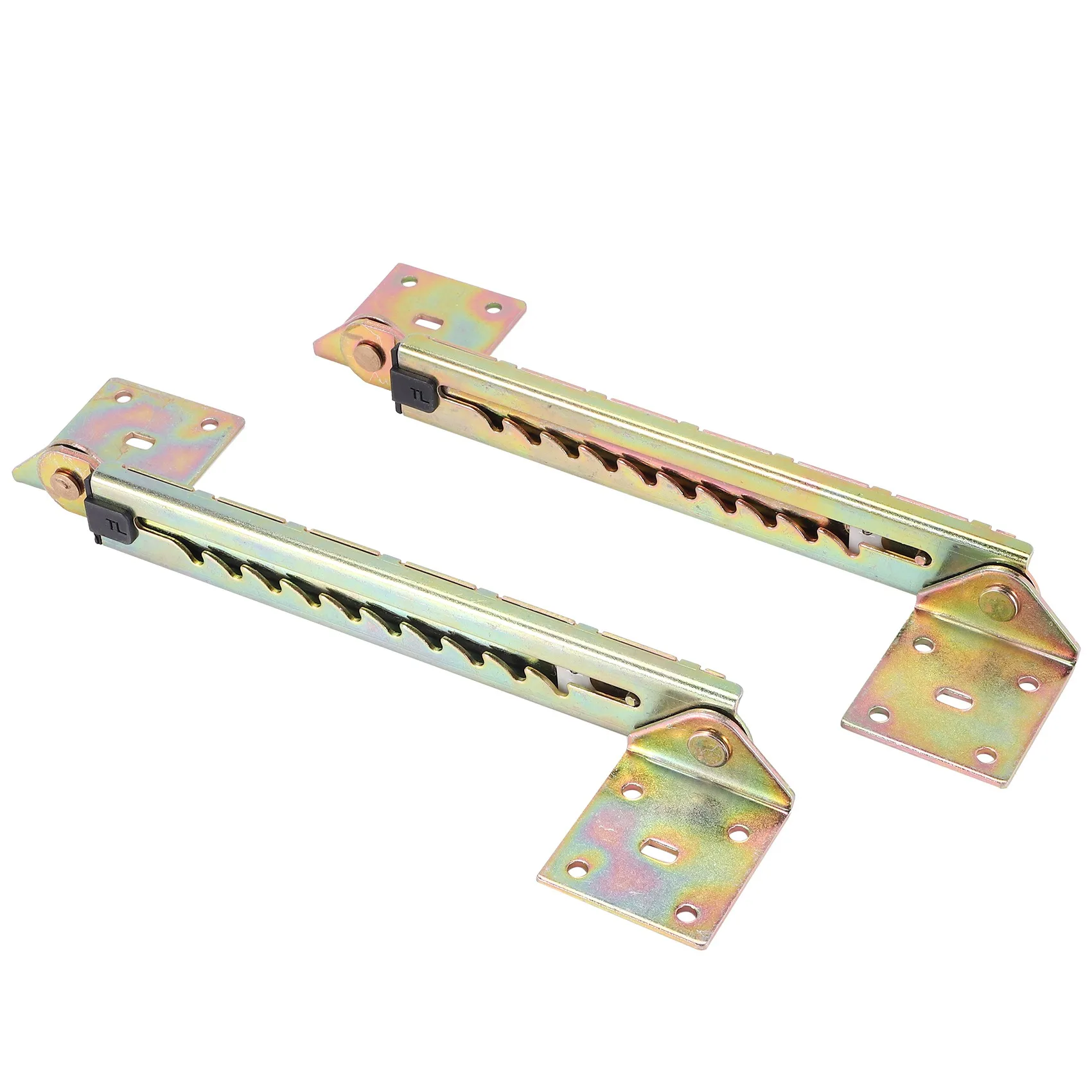 ABLJ 1 Pair Angle Lifting Rod Desk 10 Gear Adjusting Hinge Angle Hinge WITH Bracket