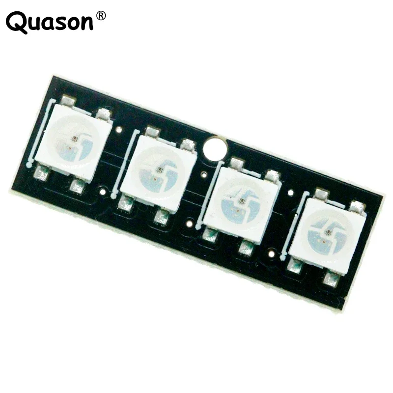 Módulo de grânulo LED Bar Light, Full Color Drive Illustrated, Desenvolvimento Módulo Board, Microcontrolador, 4-bit, WS2812