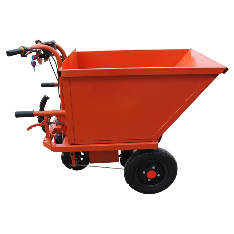 Good quality Multipurpose hand trolley/ electric tricycle goods transport trolley/ farm use ash hopper cart