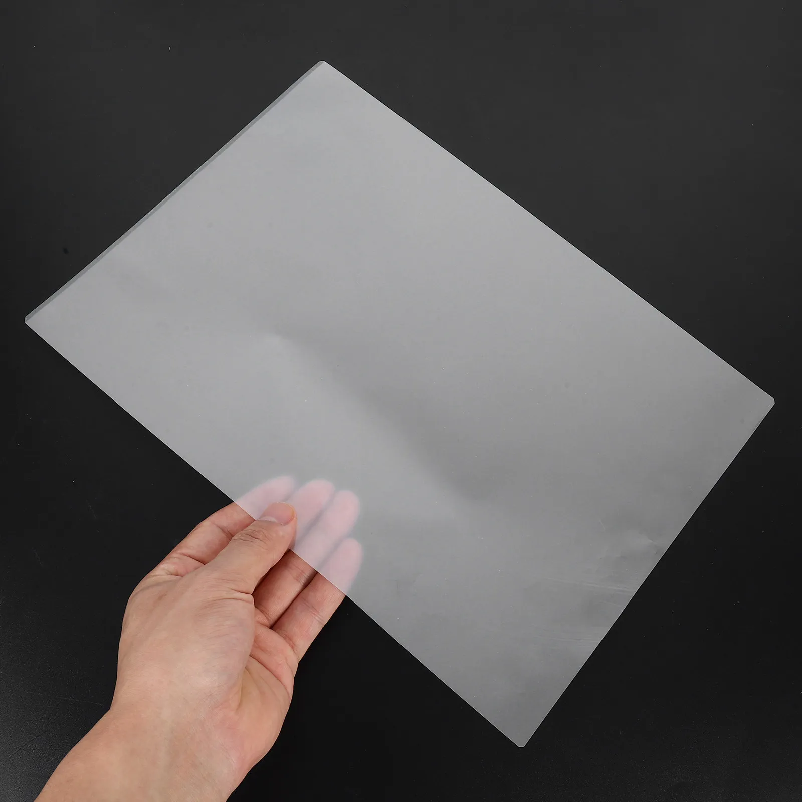 

100Pcs File Laminating Sheets Transparent Plastic Film Waterproof Protective Lamination Sheets for Documents