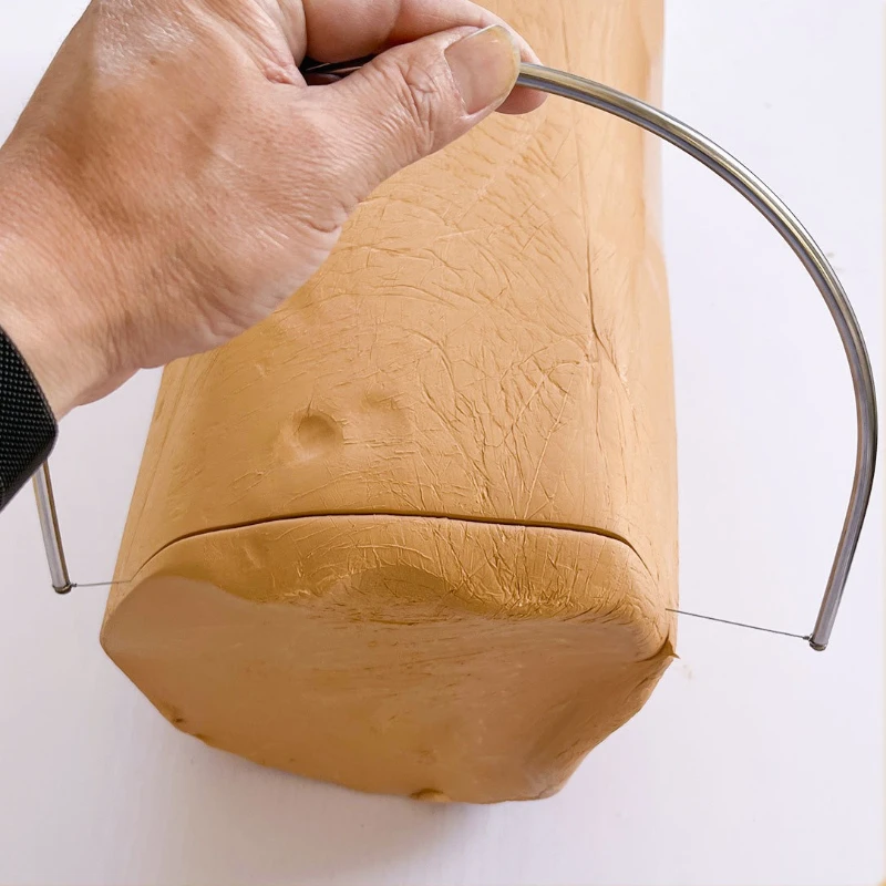Stainless Steel Wire Mud Cutter U-shaped Line Slicer Ceramic Clay Polymer Scraping Modelling Tool Cutting Wire Pottery Tools