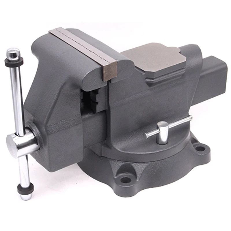 Bench Vise Heavy-Duty All-Steel Industrial-Grade Precision Channel Steel Multi-Function Workbench Clamp Fixture 6