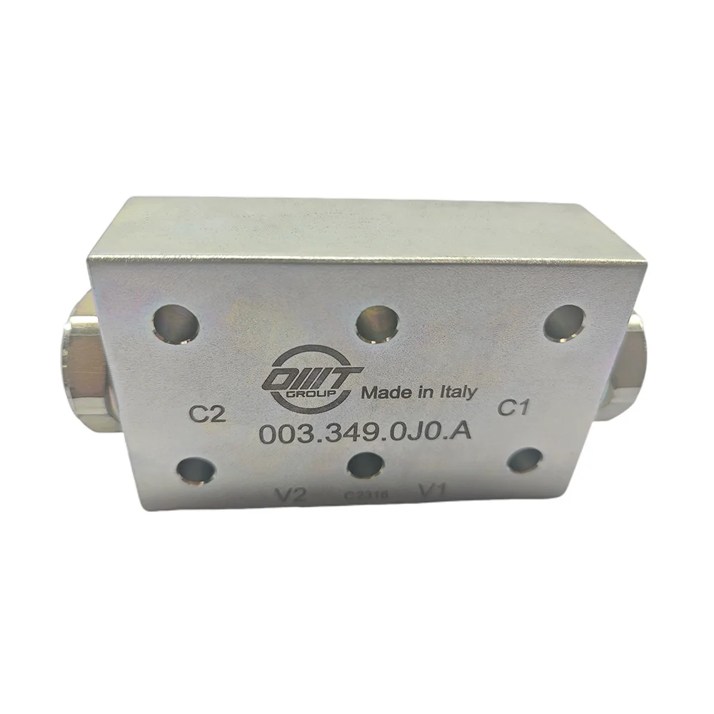 OMT 003.349.0J0.A صمام التوازن قفل الصمام الهيدروليكي صمامات فحص الطيار المزدوج #1