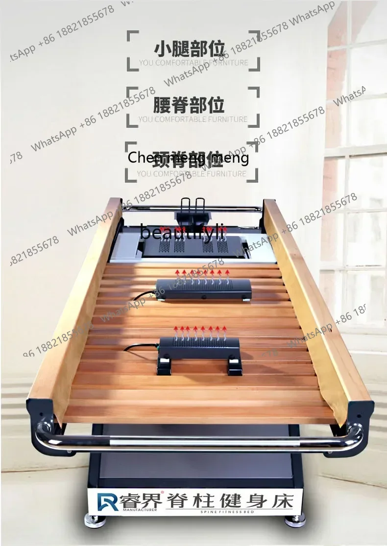cc182l Spine Carding Electric Spine Correction Bed Inverted Swing Bed Carding Spine Massage Swing Bed Automatic
