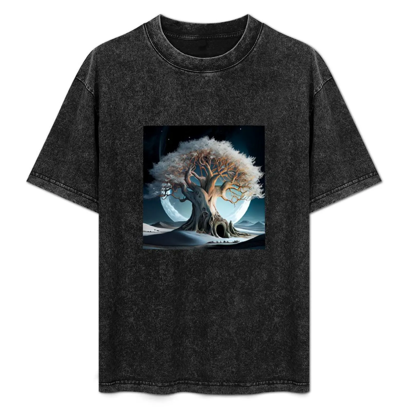 

White Tree Of Gondor 2 T-Shirt Minimalist Graphic Tee Shirt